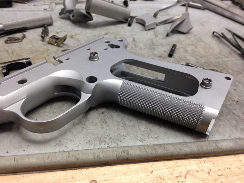 Removing the top checkering overrun 1911Forum