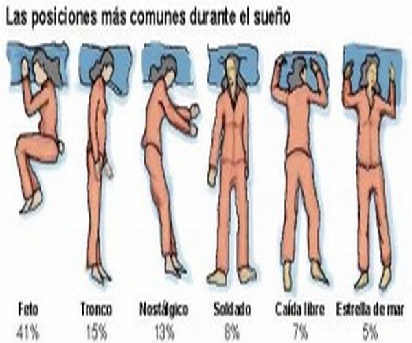 Significado posturas dormir Significado posturas dormir