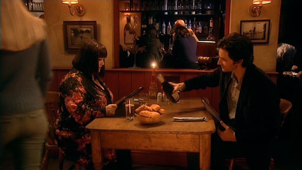 Harry and Geraldine on their first date