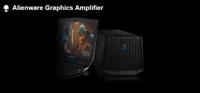 Alienware Graphics Amplifier Stealth Black Villman Computers