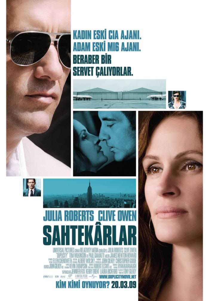 Sahtekarlar Duplicity 2009 Türkçe Dublaj BRRip XviD Sahtekarlar Duplicity 2009 Türkçe Dublaj BRRip XviD
