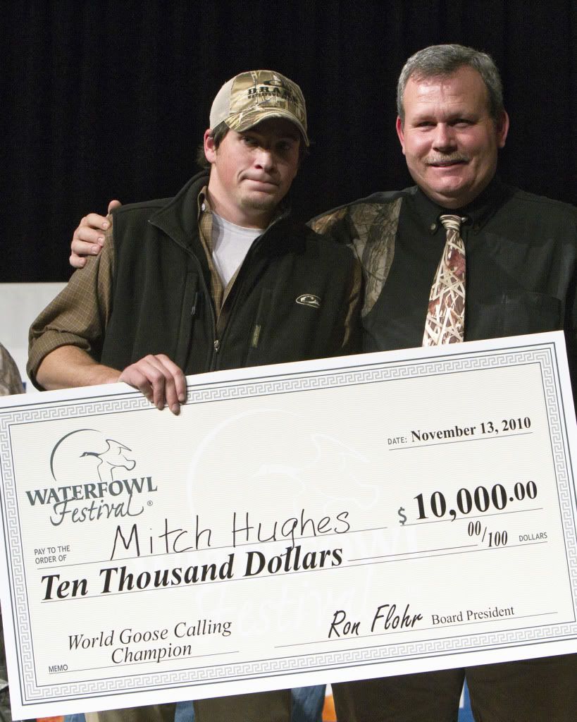 Mitch Hughes current winner of the official 2010 World Goose Calling Championship BW8E8337 Mitch Hughes current winner of the official 2010 World Goose Calling Championship