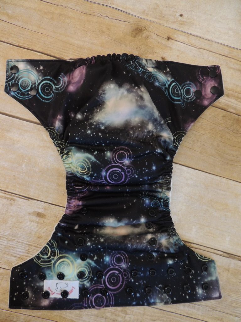 Gallifreyan Skies Inspired One Size Diaper Gallifreyan Skies Inspired One Size Diaper