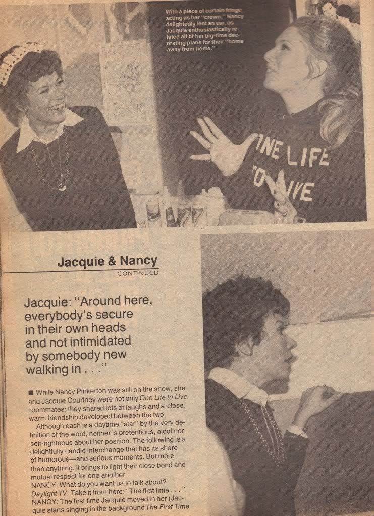 Jacqueline Courtney Passed Away! Page 4 Discuss The Soaps Archive